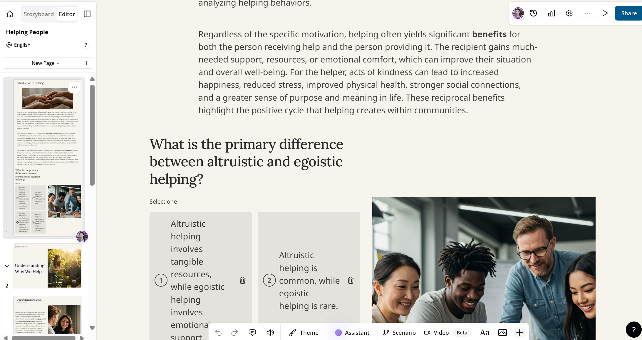 Preview before publishing